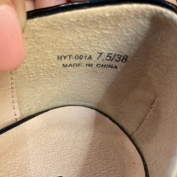 Chinese Laundry Los Angeles 7.5 Black Stilettos , Open toe , 4 Inch Heels - Picture 5 of 7